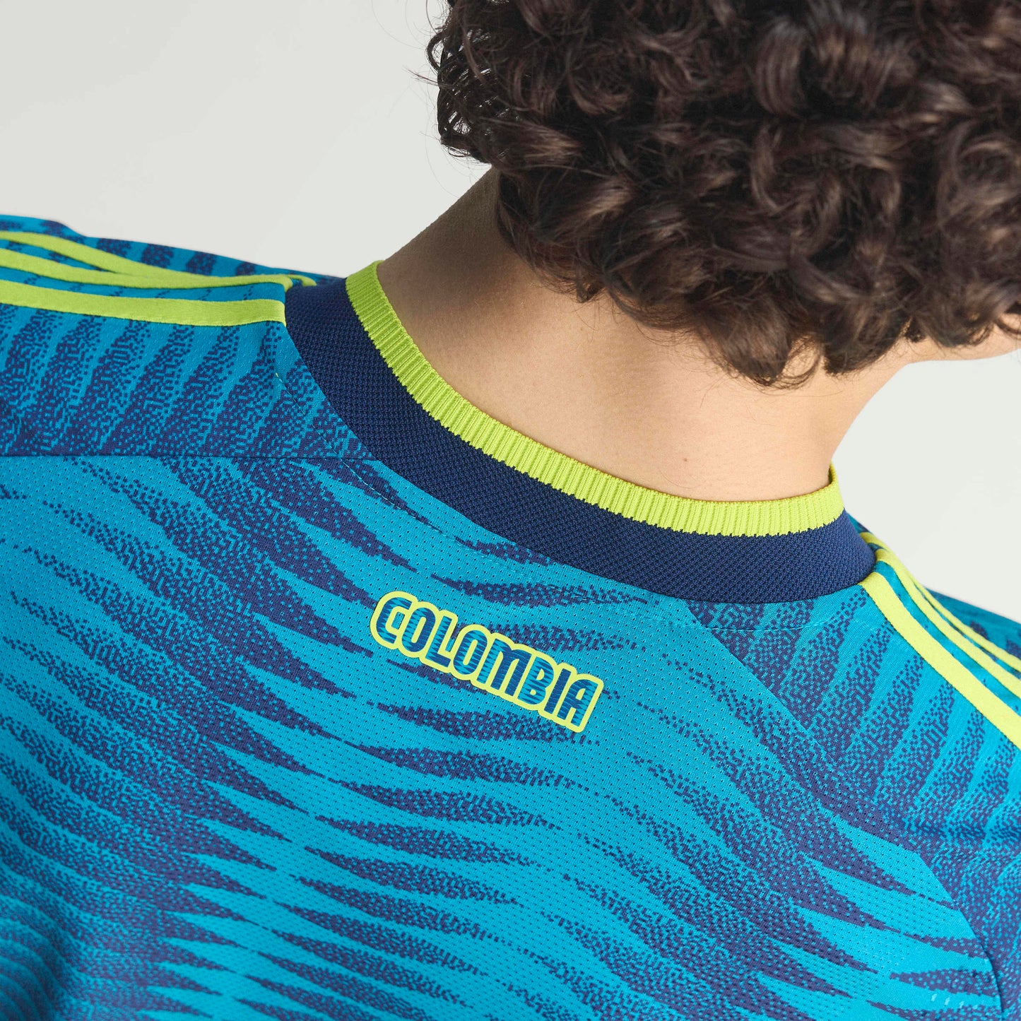 adidas Colombia 26 Away Authentic Jersey | Navy Blue/Petrol | Men's