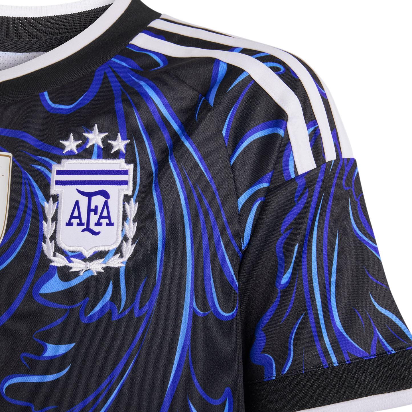 adidas Argentina 26 Away Kids Jersey | Black/Lucid Blue | Kid's