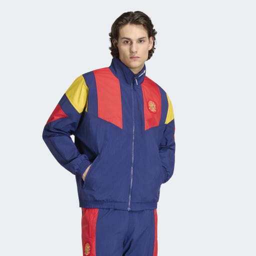 adidas Spain EQT Track Top | Blue | Men's