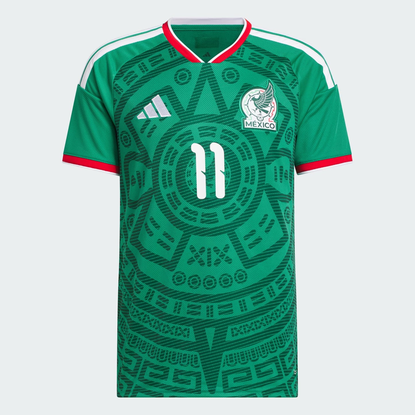 adidas Mexico 26 Santi Gimenez Home Jersey | Bold Green | Men's