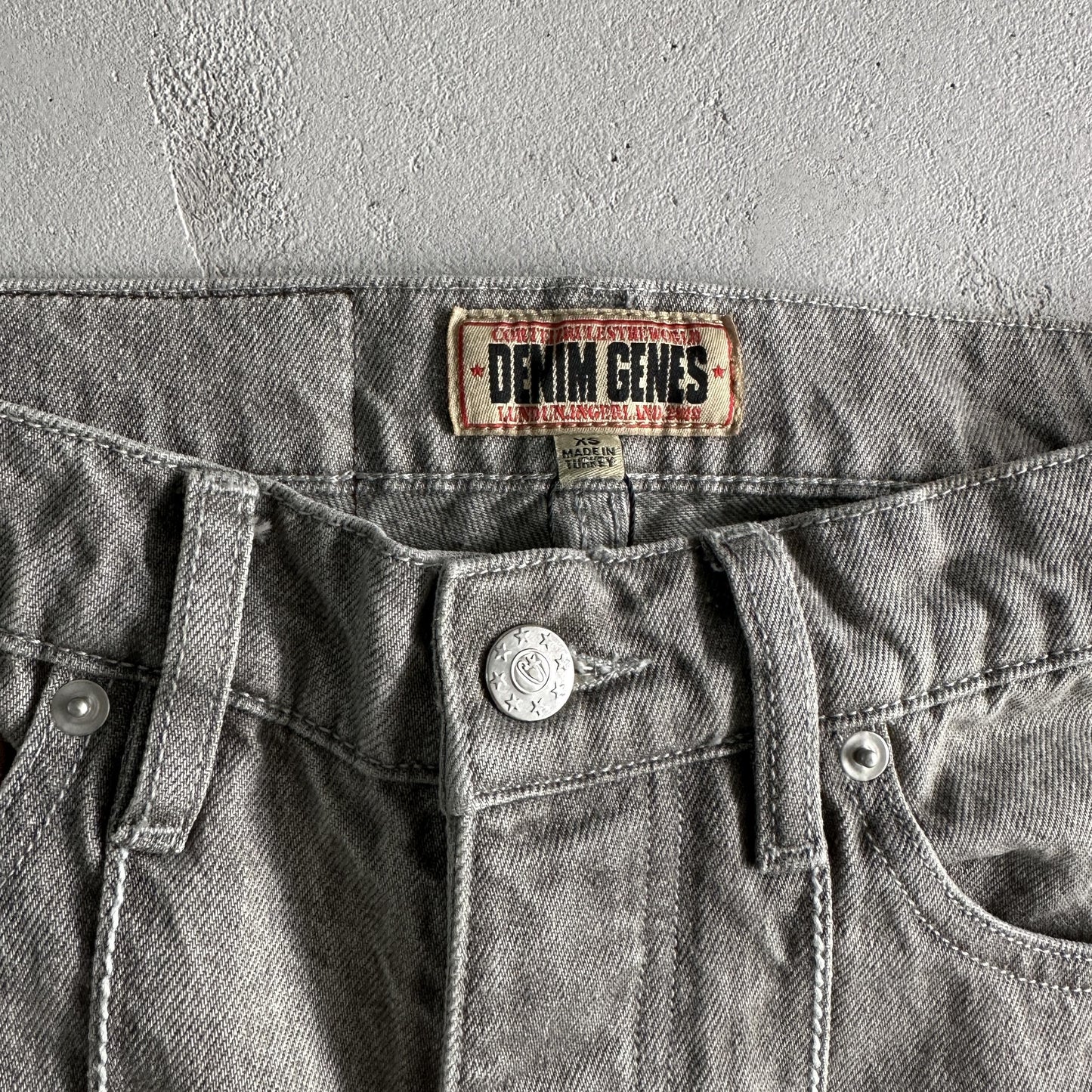 Corteiz Denim Jeans Pant Grey