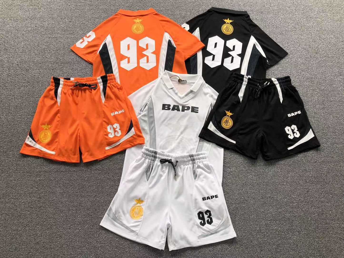 Bape Polo & Shorts