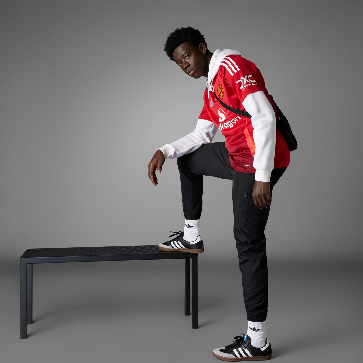 adidas MANCHESTER UNITED 24/25 Home Jersey | MUFC Red | Men's