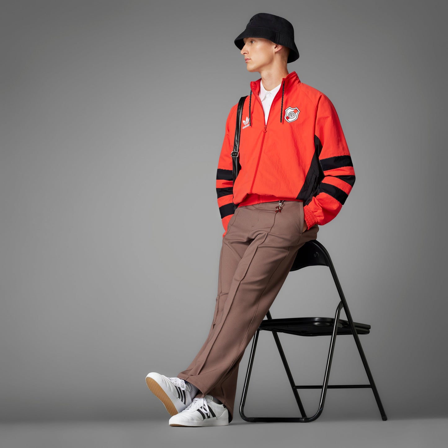 adidas RIVER PLATE 1994 Track Top | Red-Black | Men's