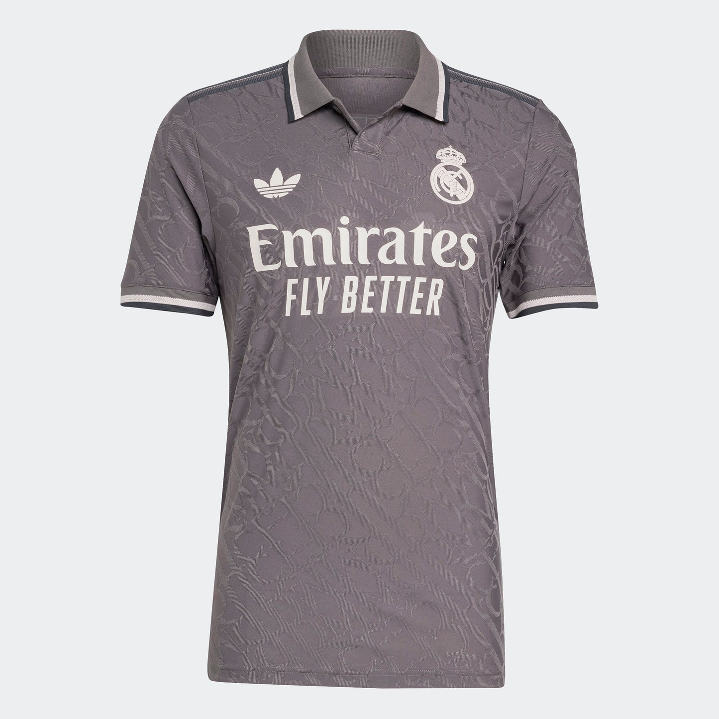 adidas Real Madrid 24/25 Authentic Third Jersey | Gray-Charcoal | Men's
