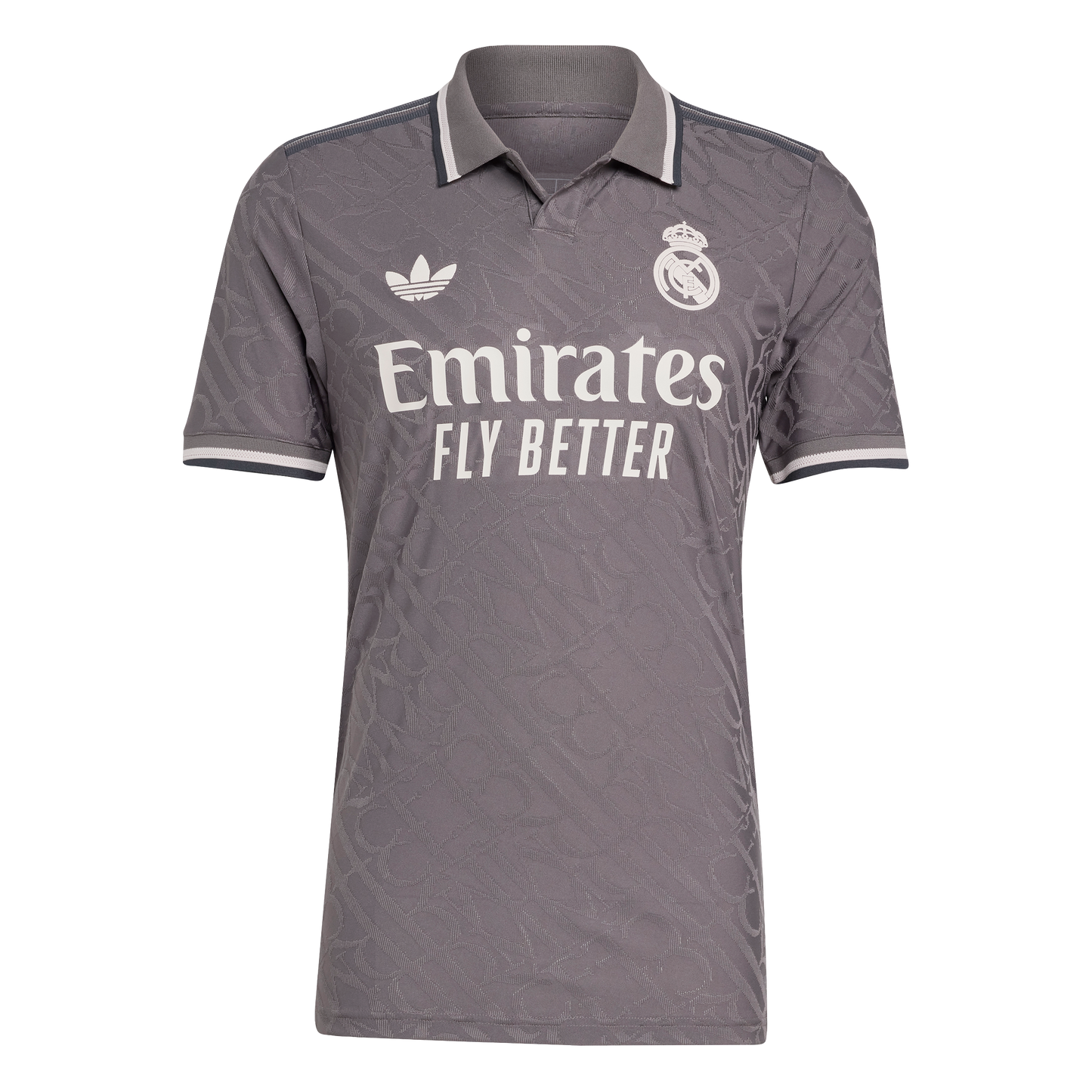 adidas Real Madrid 24/25 Authentic Third Jersey | Gray-Charcoal | Men's