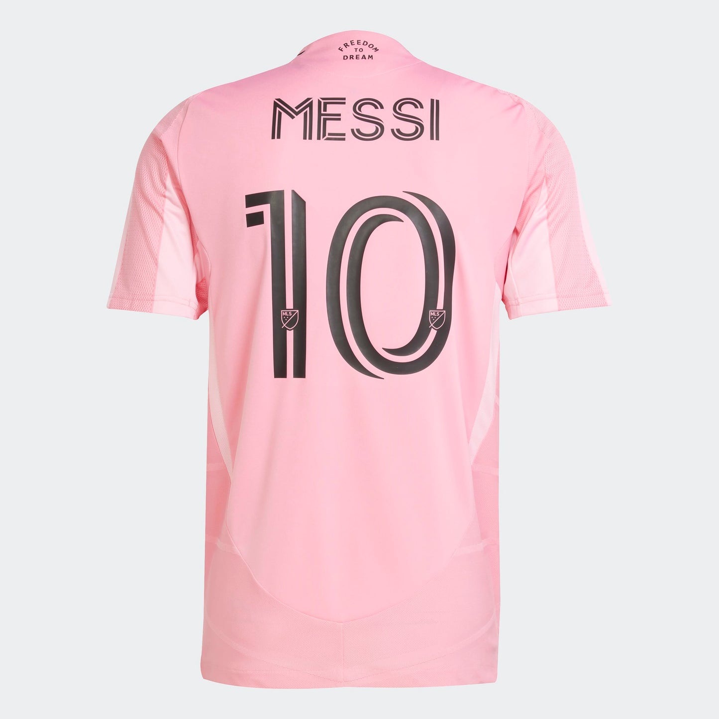 adidas INTER MIAMI CF 25/26 MESSI AUTHENTIC HOME Soccer Jersey | Easy Pink | Men's