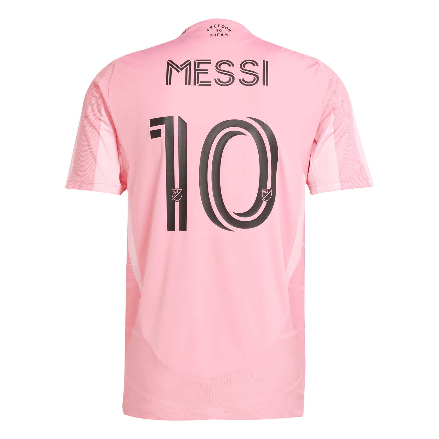 adidas INTER MIAMI CF 25/26 MESSI AUTHENTIC HOME Soccer Jersey | Easy Pink | Men's