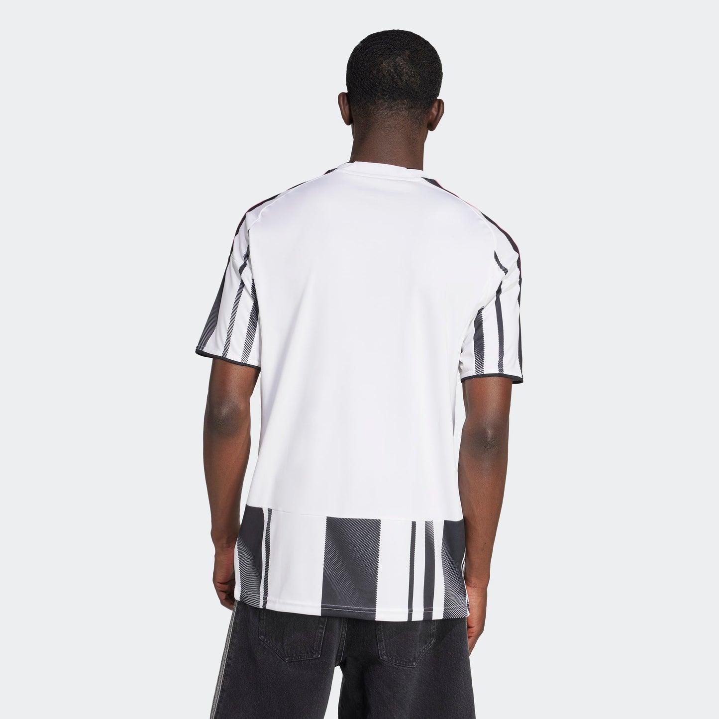adidas JUVENTUS 25/26 HOME Soccer Jersey | White-Black-Pink | Men's