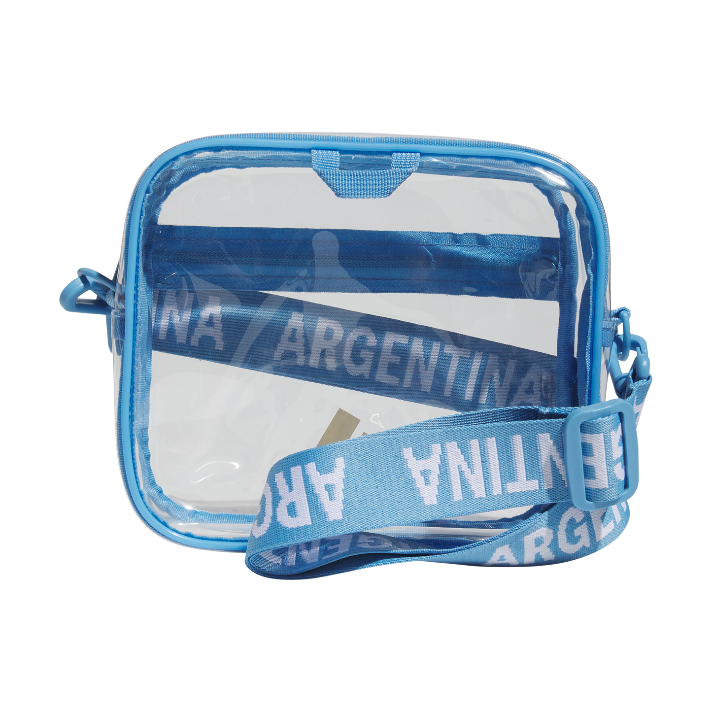 adidas Argentina Clear Crossbody | Light Blue / Gold Metallic
