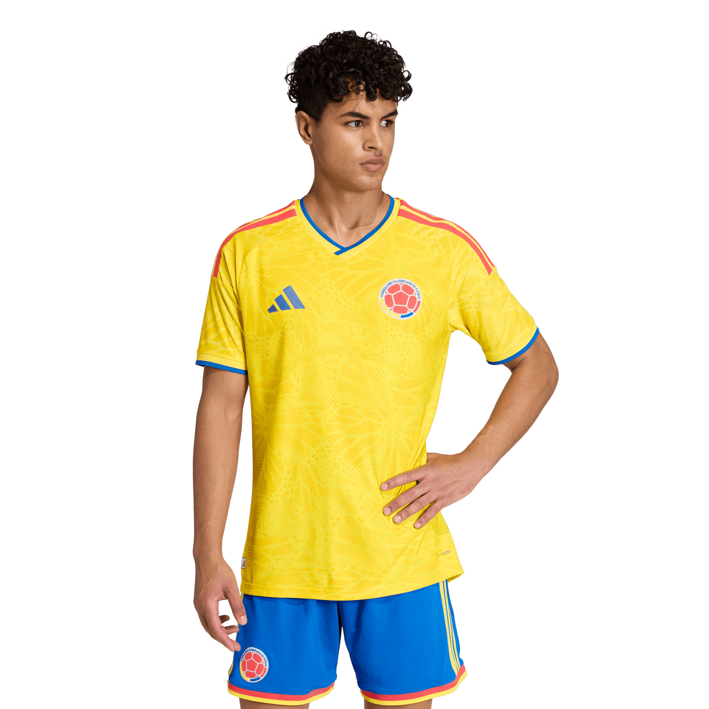adidas Colombia 26 Authentic Home Jersey | Yellow | Men's