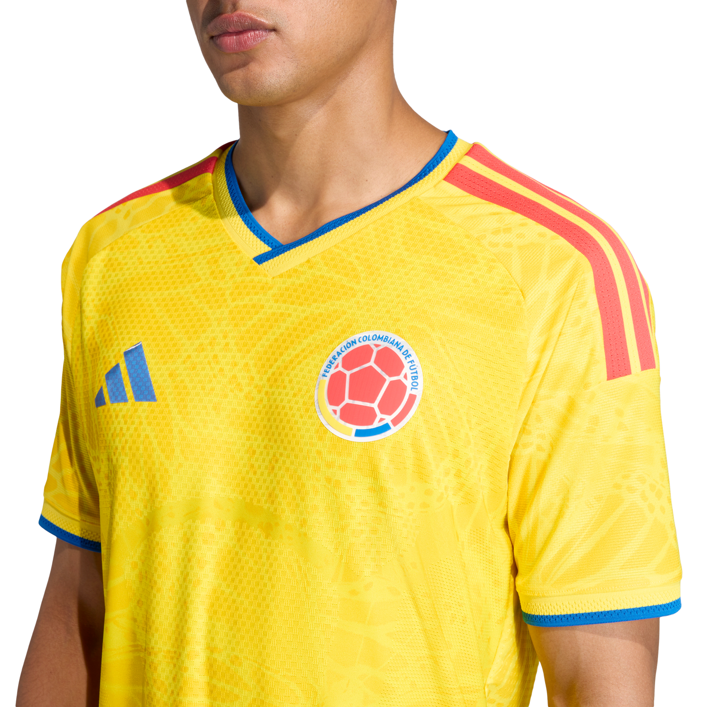 adidas Colombia 26 Authentic Home Jersey | Yellow | Men's