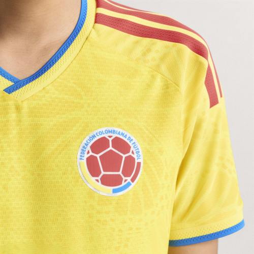 adidas Colombia 26 James Authentic Home Jersey | Yellow | Men's
