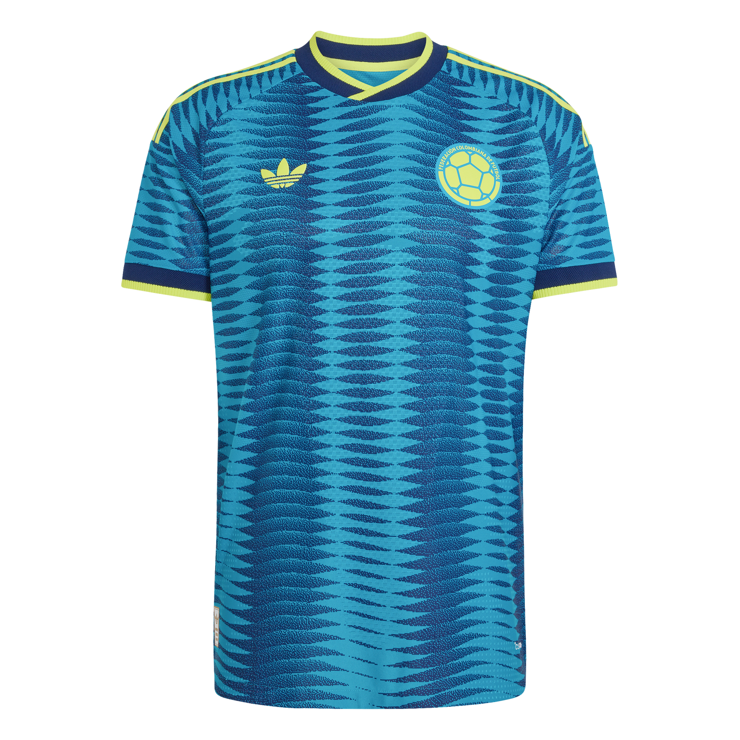 adidas Colombia 26 Away Authentic Jersey | Navy Blue/Petrol | Men's