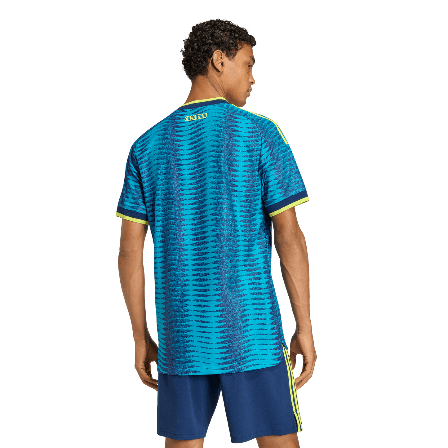 adidas Colombia 26 Away Authentic Jersey | Navy Blue/Petrol | Men's