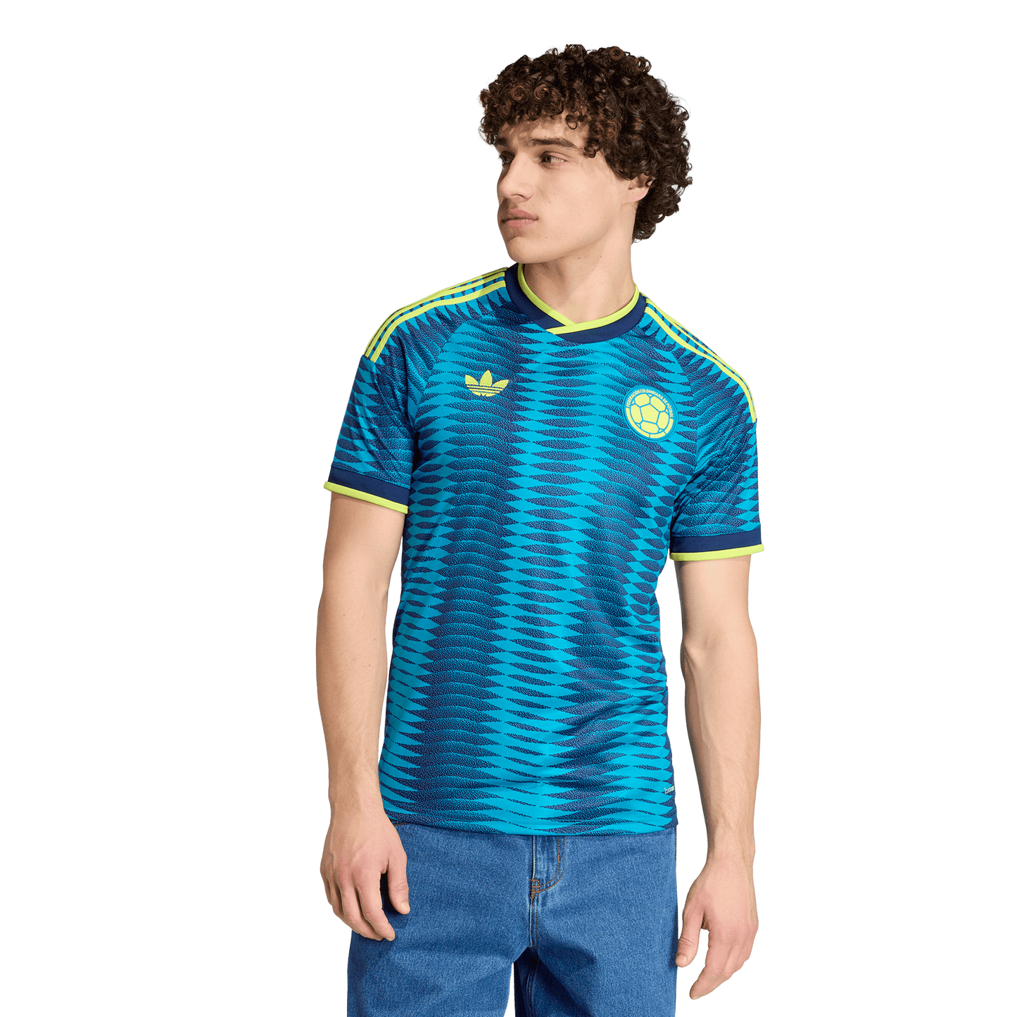 adidas Colombia 26 Away Jersey | Navy Blue/Petrol | Men's
