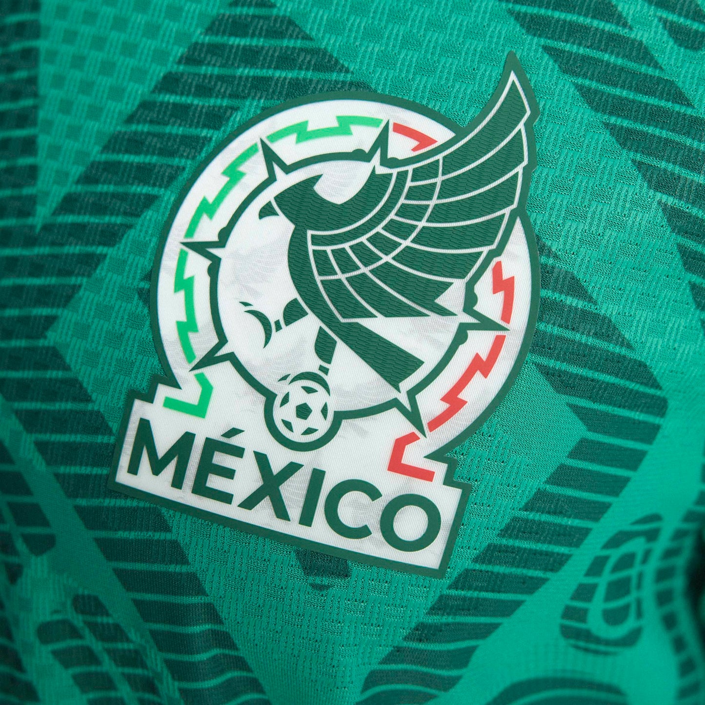 adidas Mexico 26 Authentic Home Jersey | Bold Green | Men's