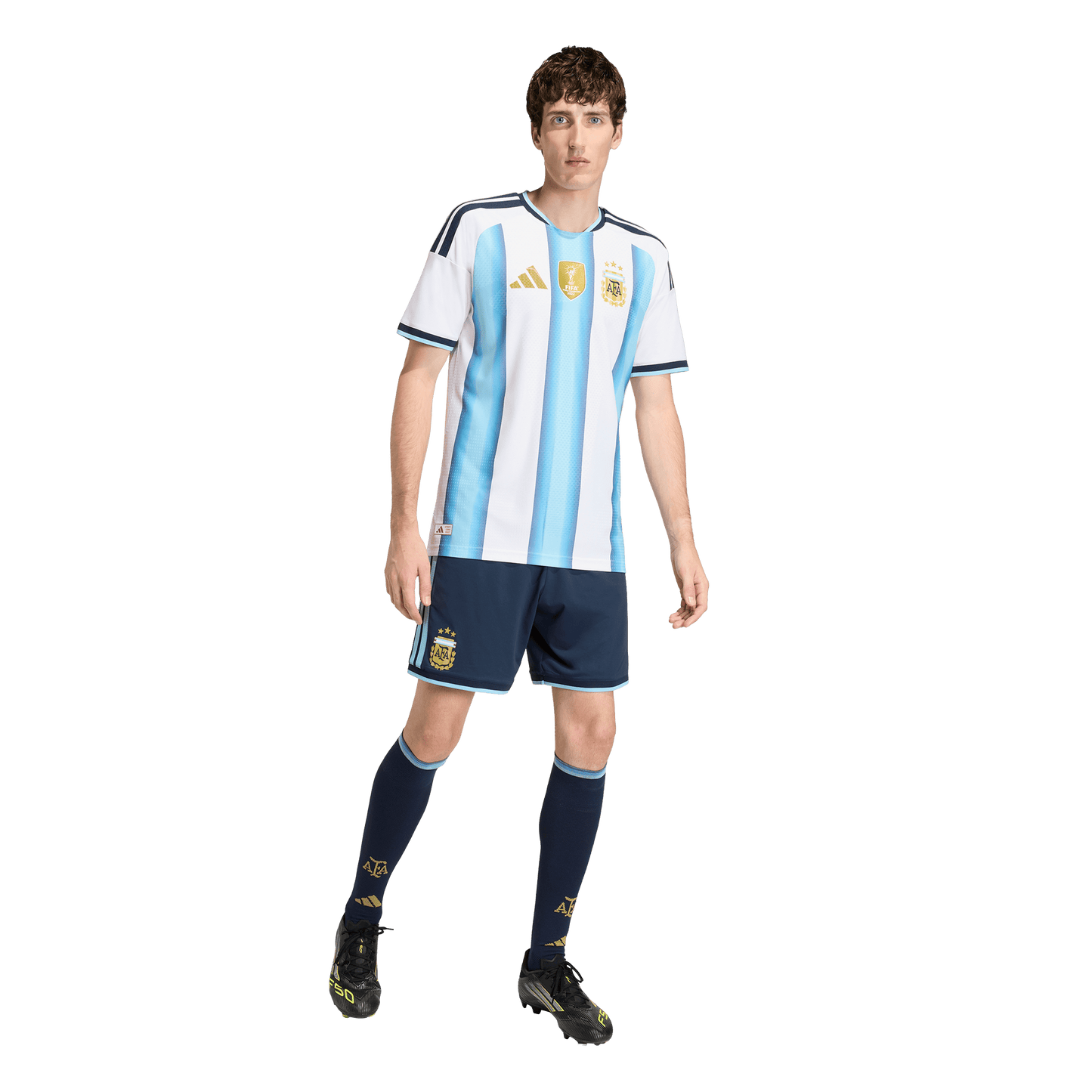 adidas Argentina 26 Authentic Home Jersey | Ice Blue/White | Men's