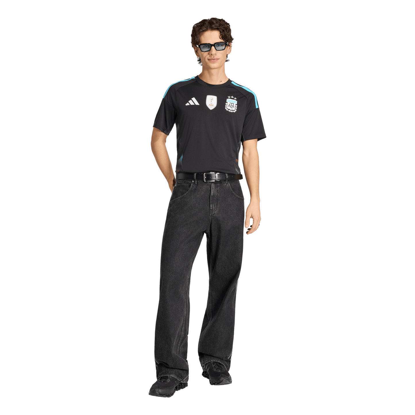 adidas Argentina 2026 Home Goalkeeper Jersey | Men's | Black