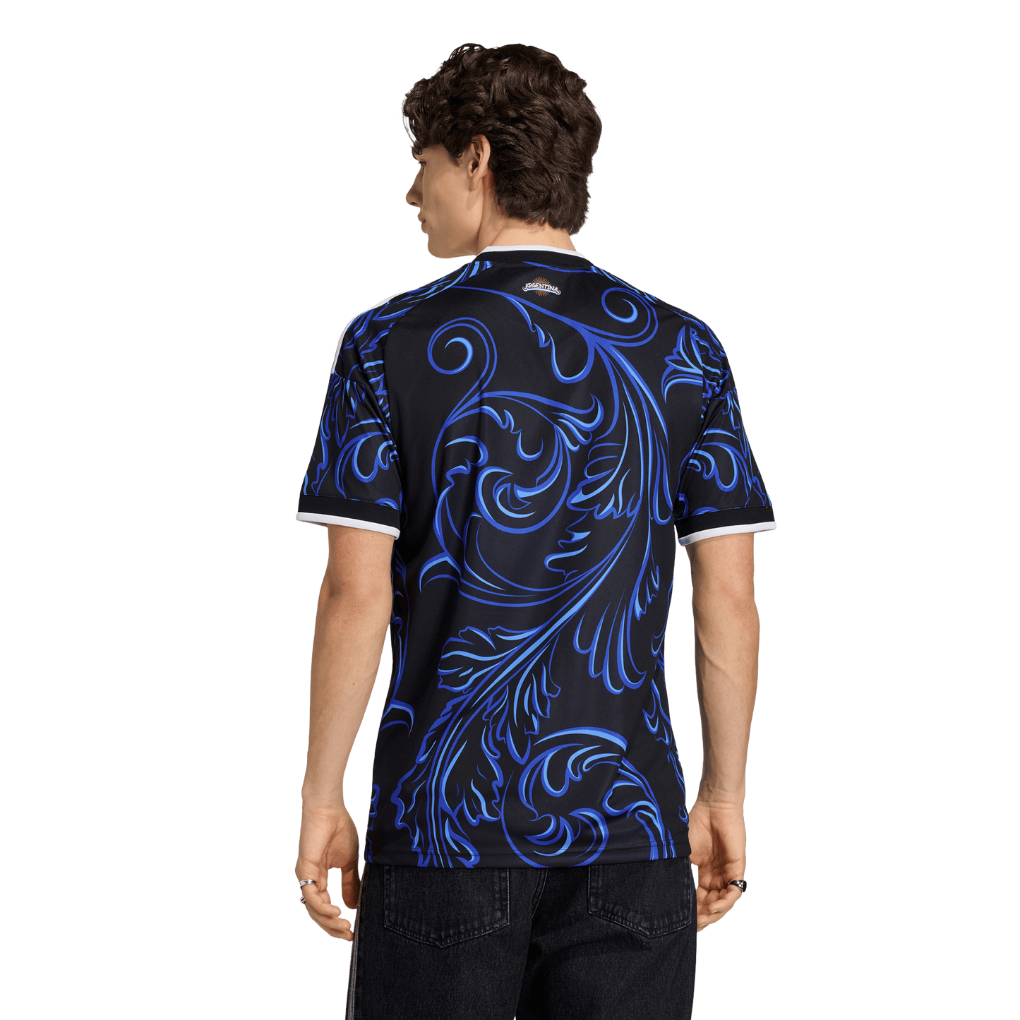 adidas Argentina 26 Away Jersey | Black/Lucid Blue | Men's