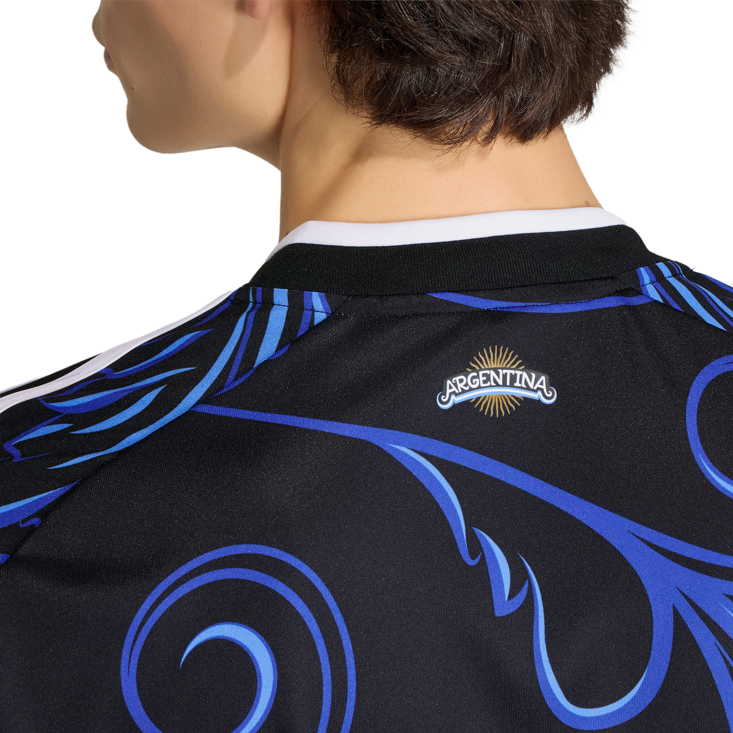 adidas Argentina 26 Away Jersey | Black/Lucid Blue | Men's