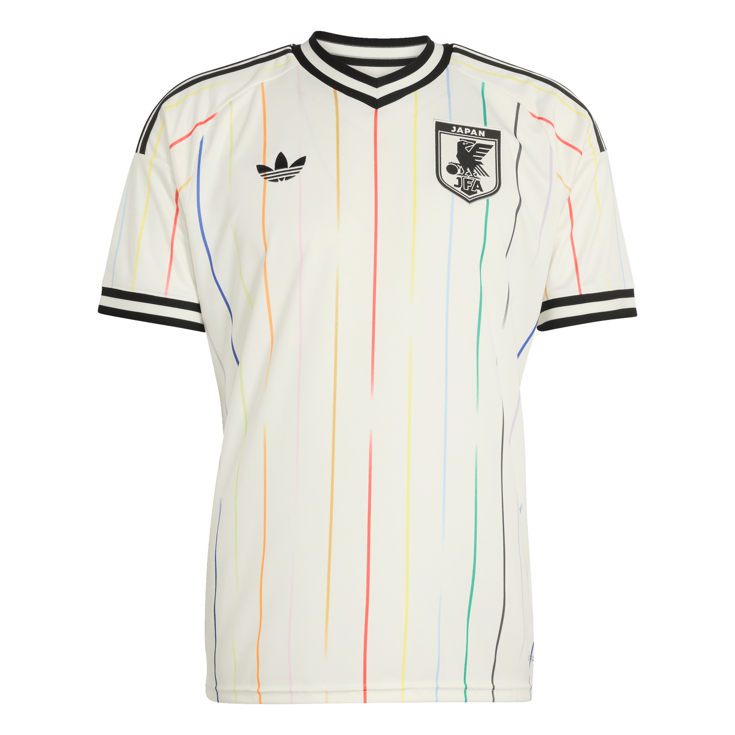 adidas Japan 26 Away Jersey | Off White / Black | Men's
