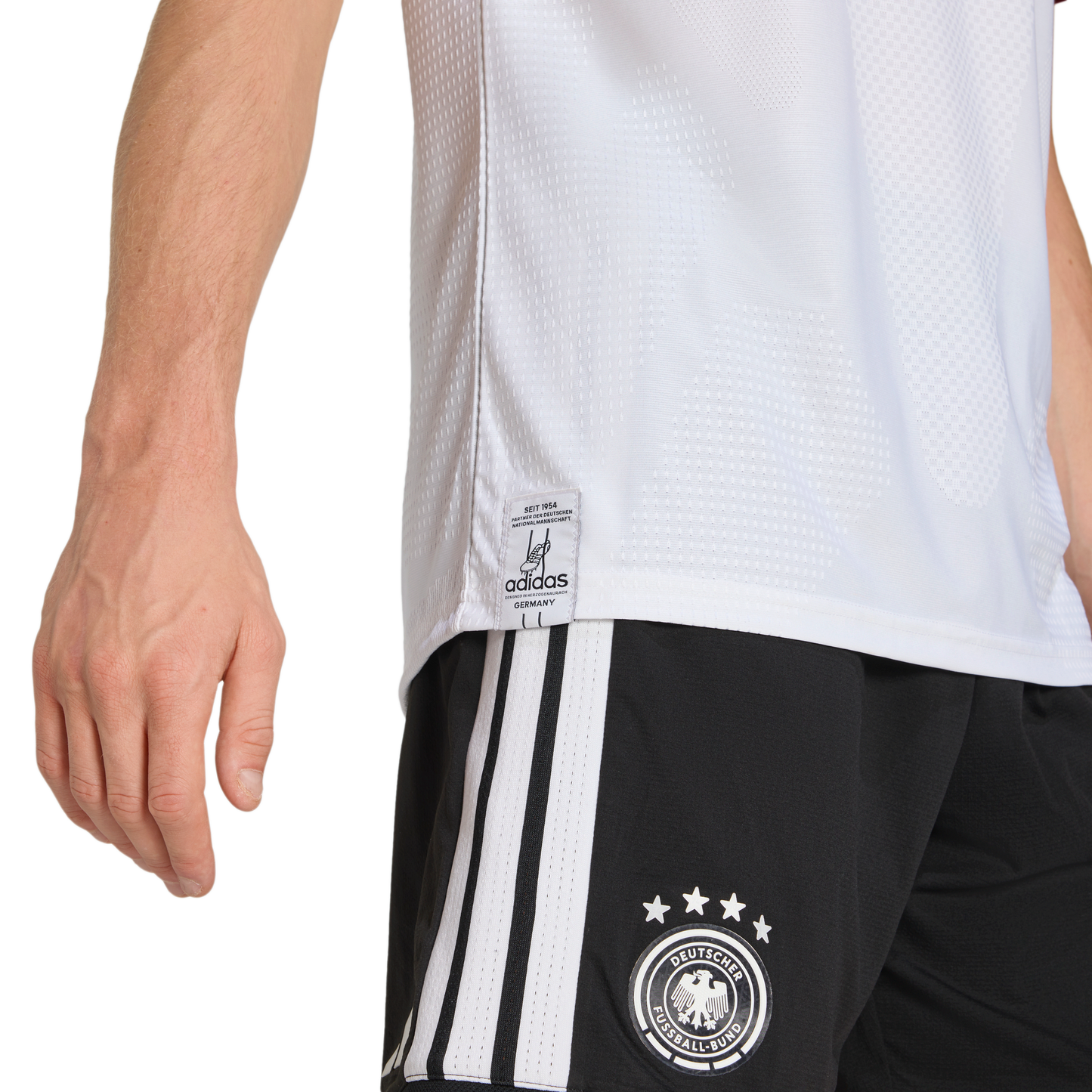 adidas Germany 26 Authentic Home Jersey | White | Men's