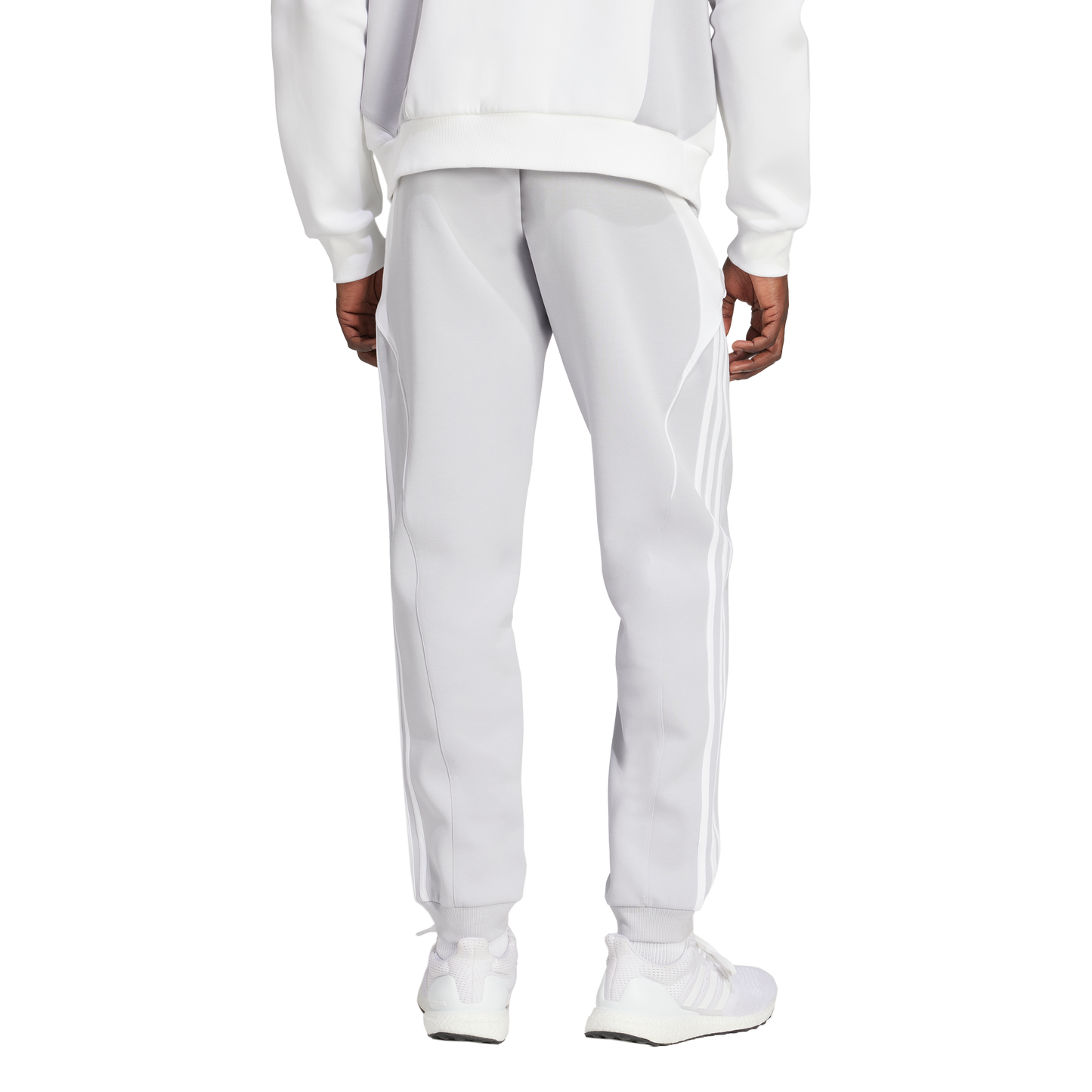 adidas Real Madrid UBP Doubleknit Pants | White / Light Solid Grey | Men's