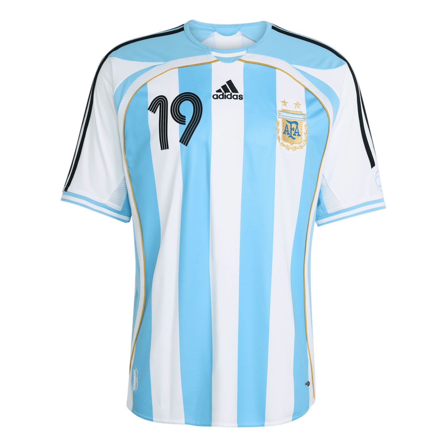 Argentina Home Jersey 2006 Messi | Light Blue / White | Men's