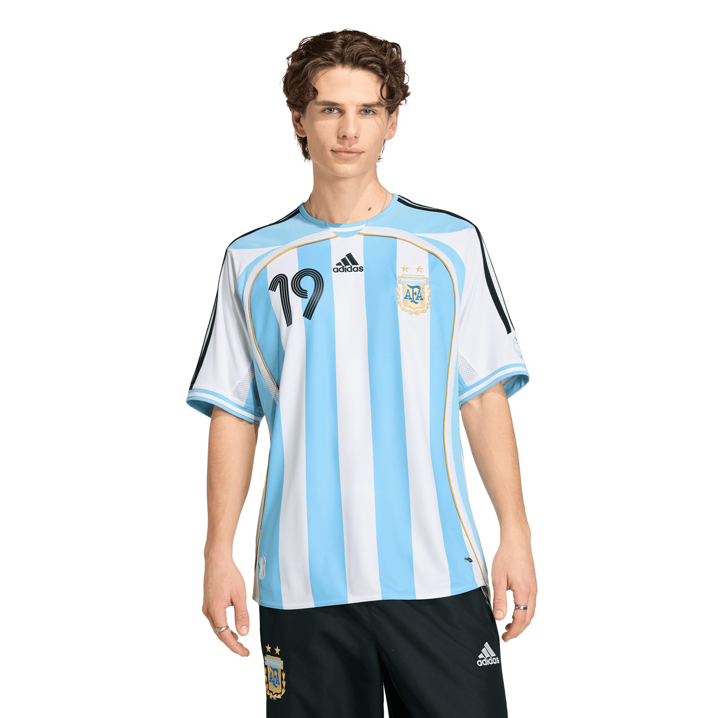 Argentina Home Jersey 2006 Messi | Light Blue / White | Men's