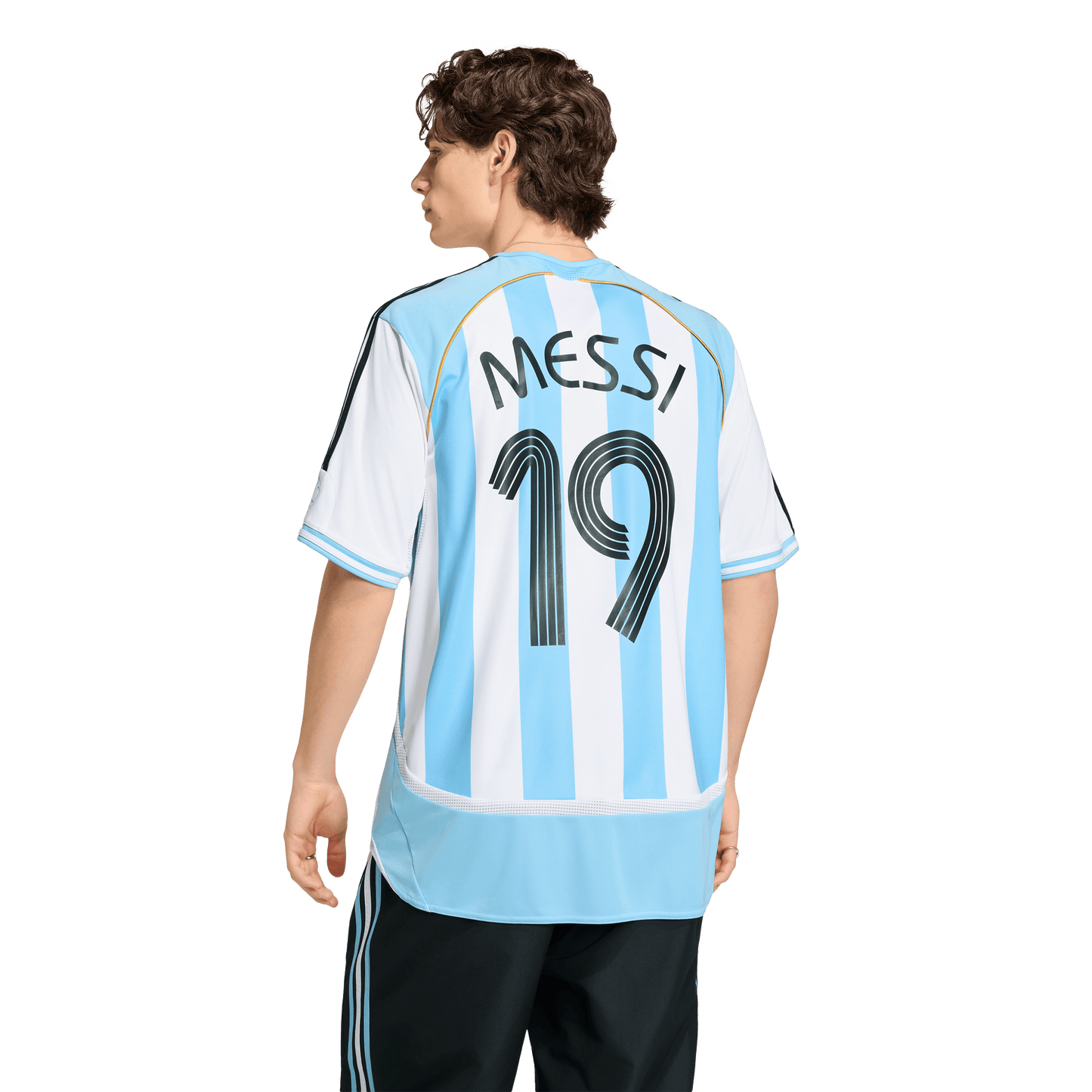 Argentina Home Jersey 2006 Messi | Light Blue / White | Men's