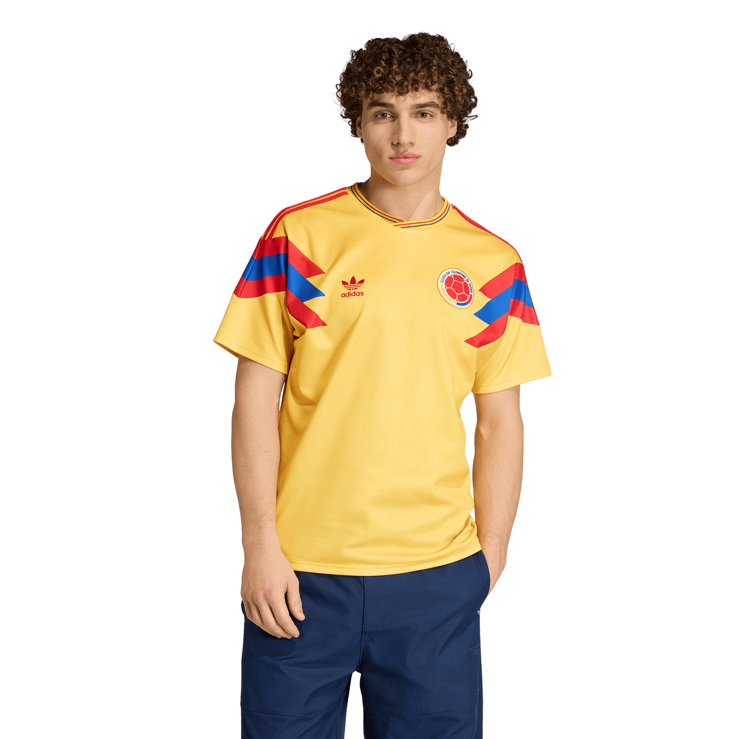 Colombia Away Jersey 1990 | Bold Gold | Men's