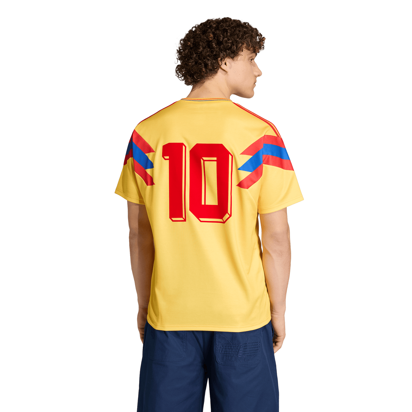 Colombia Away Jersey 1990 | Bold Gold | Men's