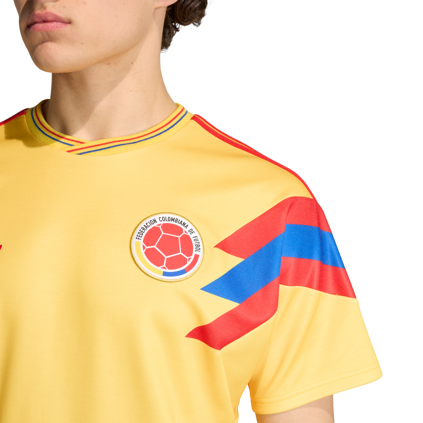 Colombia Away Jersey 1990 | Bold Gold | Men's