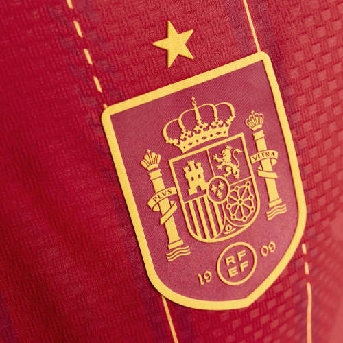 adidas Spain 26 Authentic Home Jersey | Vivid Red | Men's