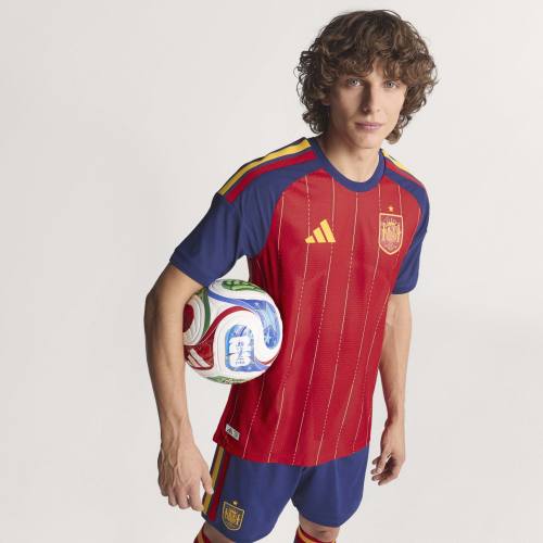 adidas Spain 26 Authentic Home Jersey | Vivid Red | Men's