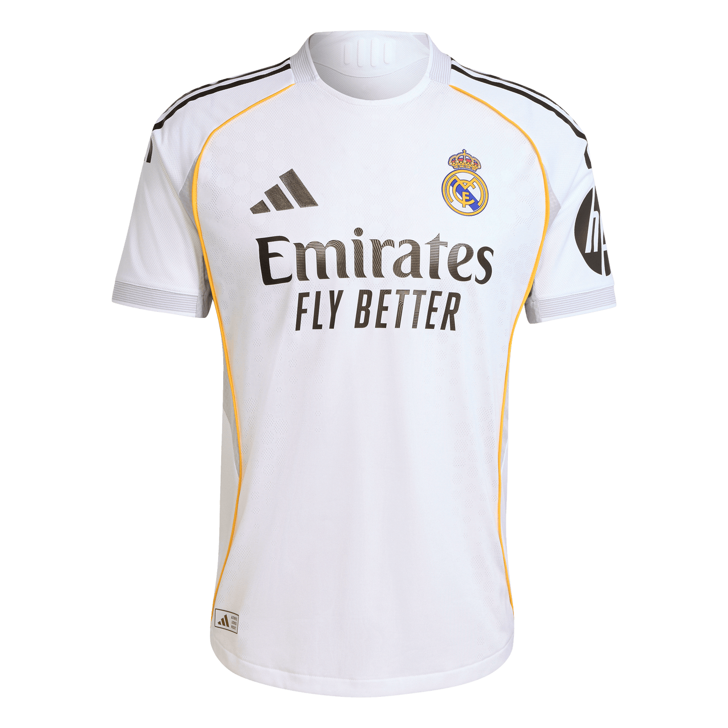 adidas REAL MADRID 25/26 Authentic Home Soccer Jersey | White | Men's
