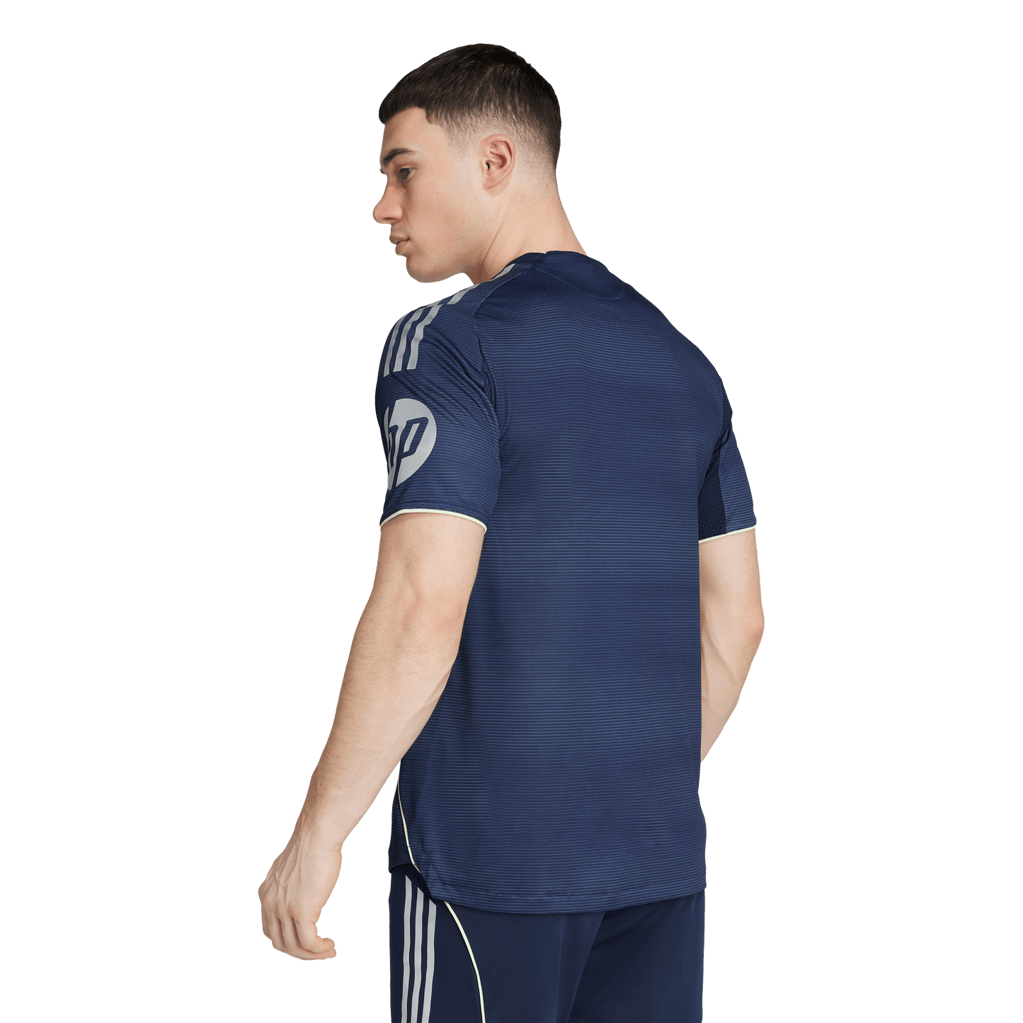 adidas Real Madrid 25/26 Away Authentic Soccer Jersey | Navy-Grey | Men's