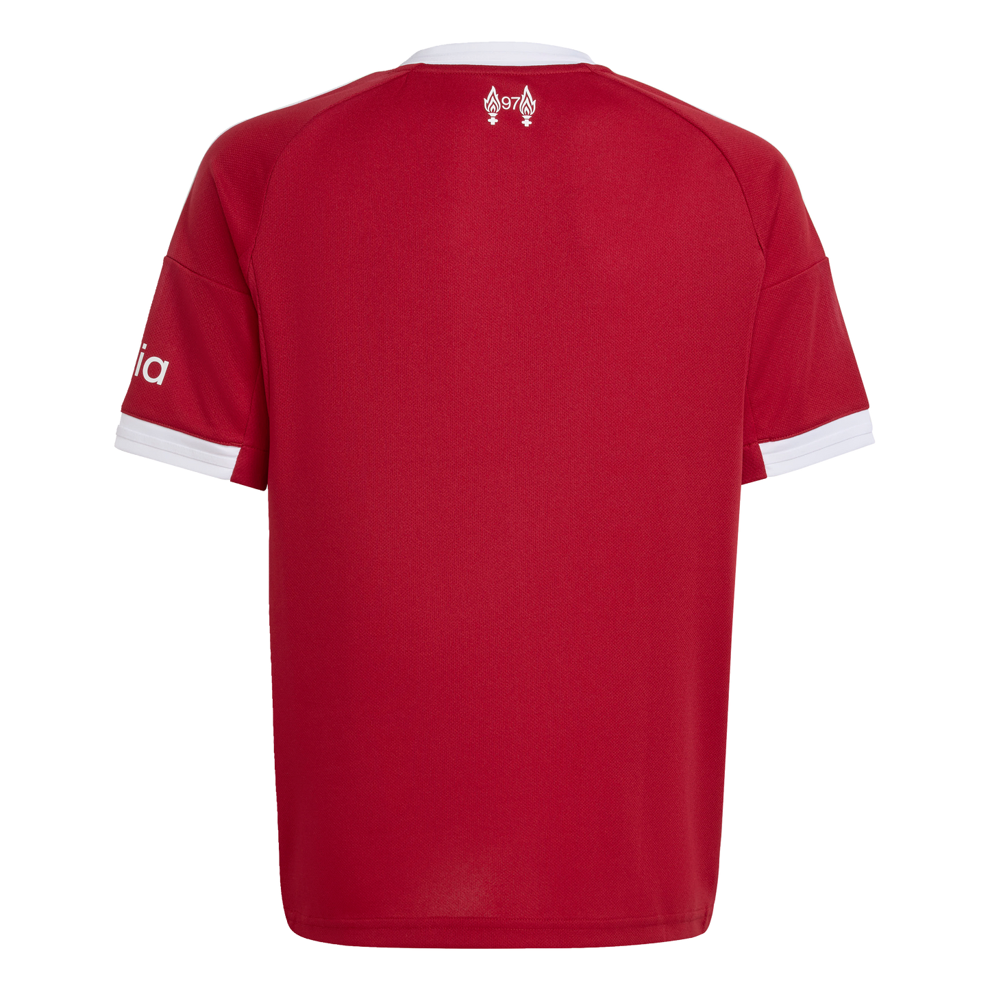 adidas Liverpool 25/26 Home Soccer Jersey | Red/White | Kid's