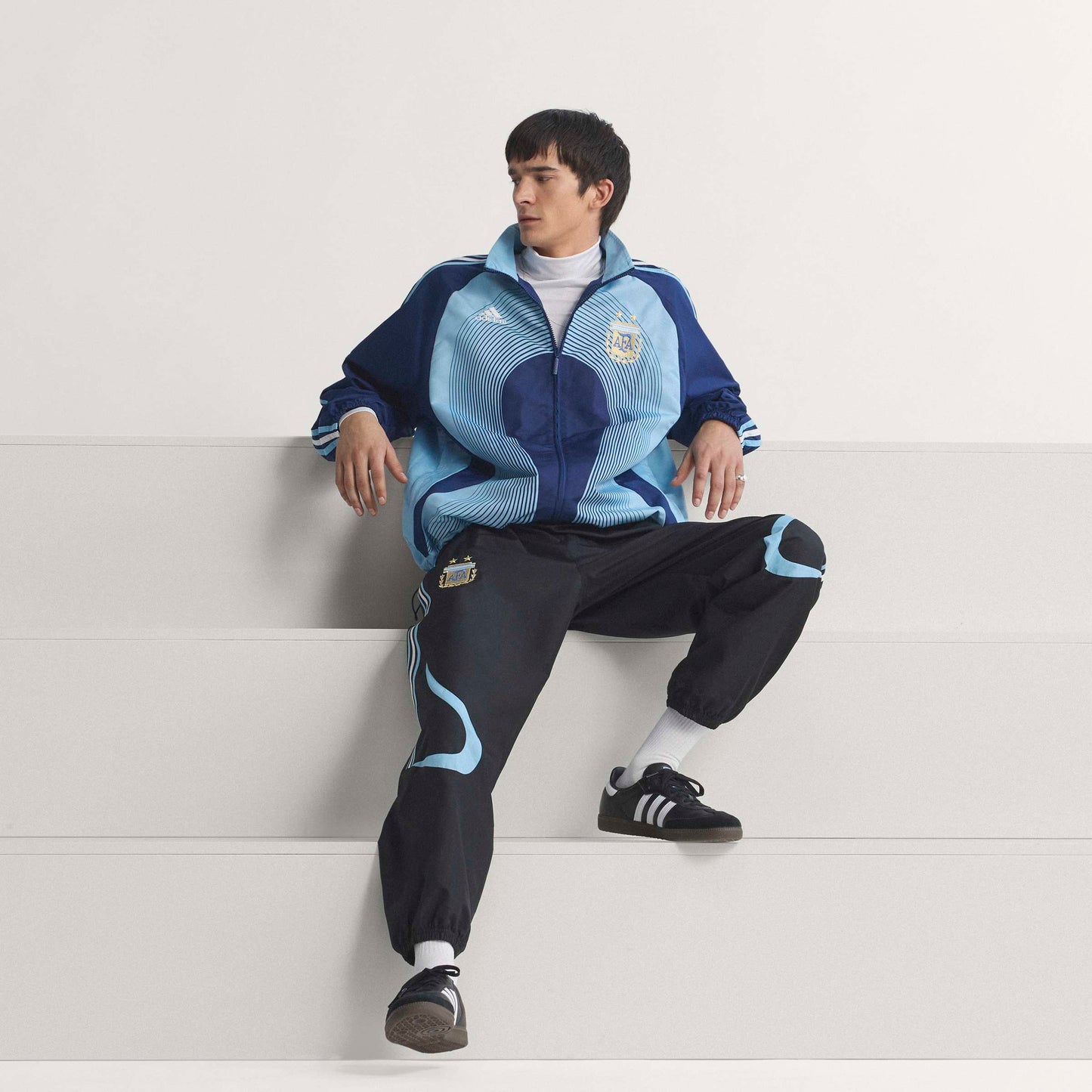 Argentina Away Track Top 2006 | Navy Blue | Men's