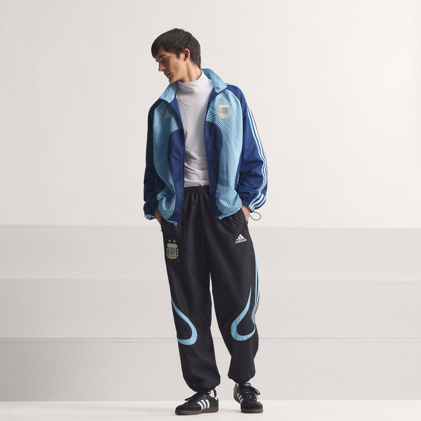 Argentina Away Track Top 2006 | Navy Blue | Men's