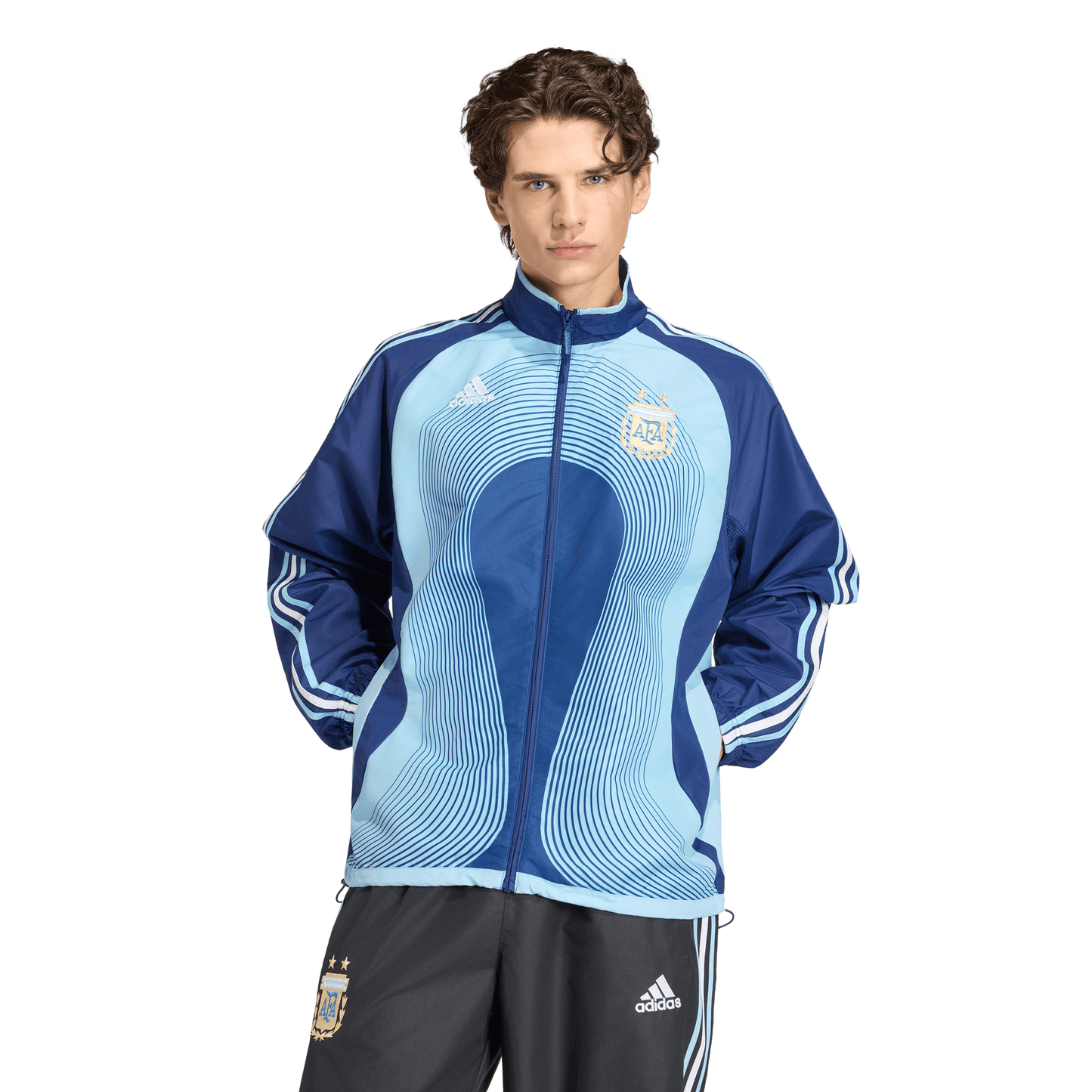 Argentina Away Track Top 2006 | Navy Blue | Men's