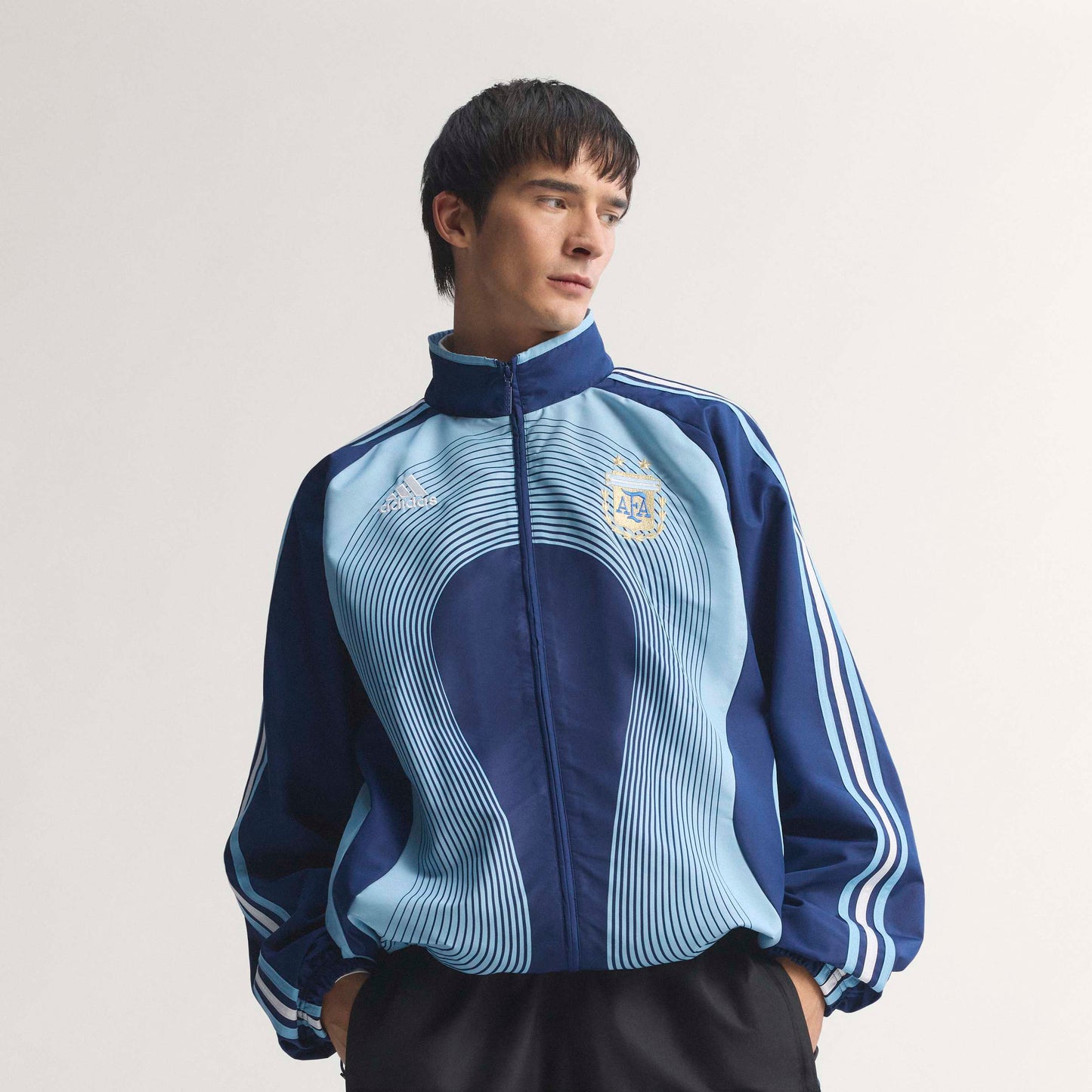 Argentina Away Track Top 2006 | Navy Blue | Men's