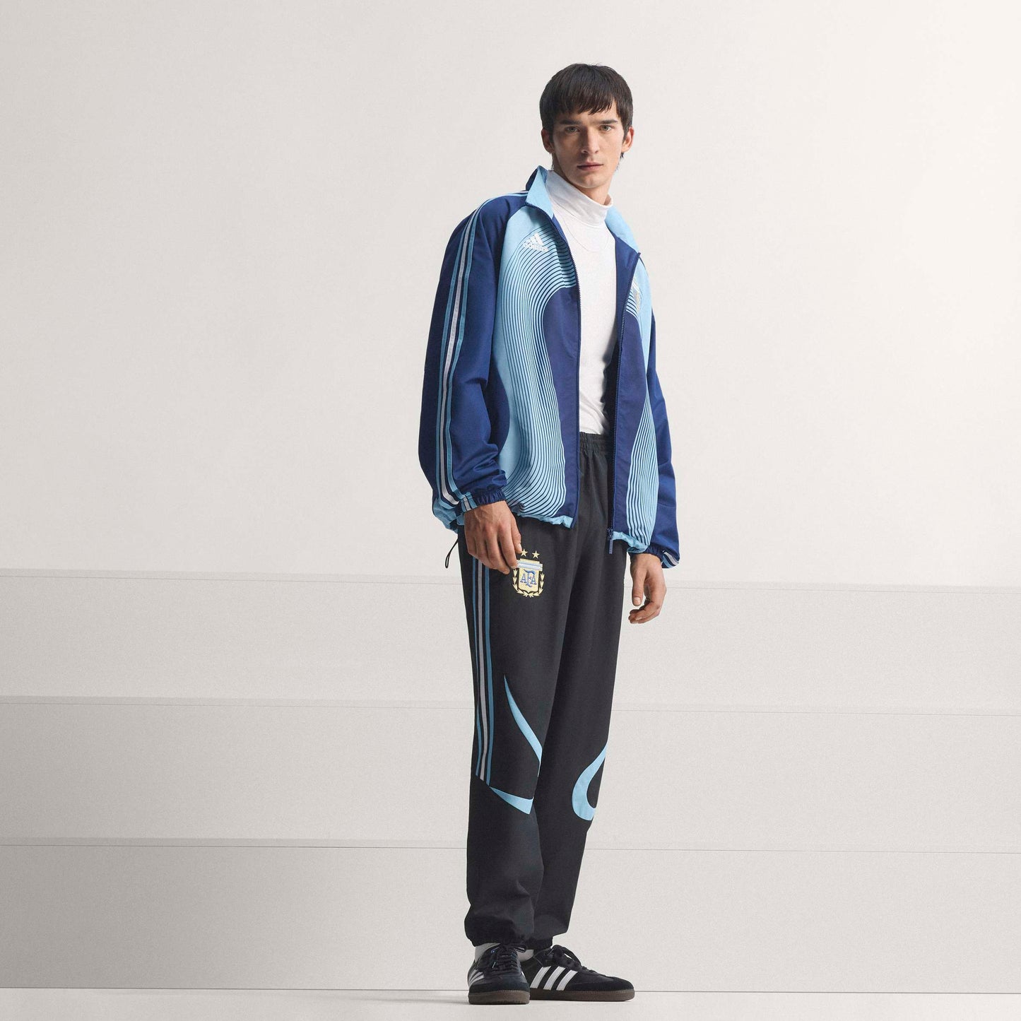 Argentina Away Track Top 2006 | Navy Blue | Men's