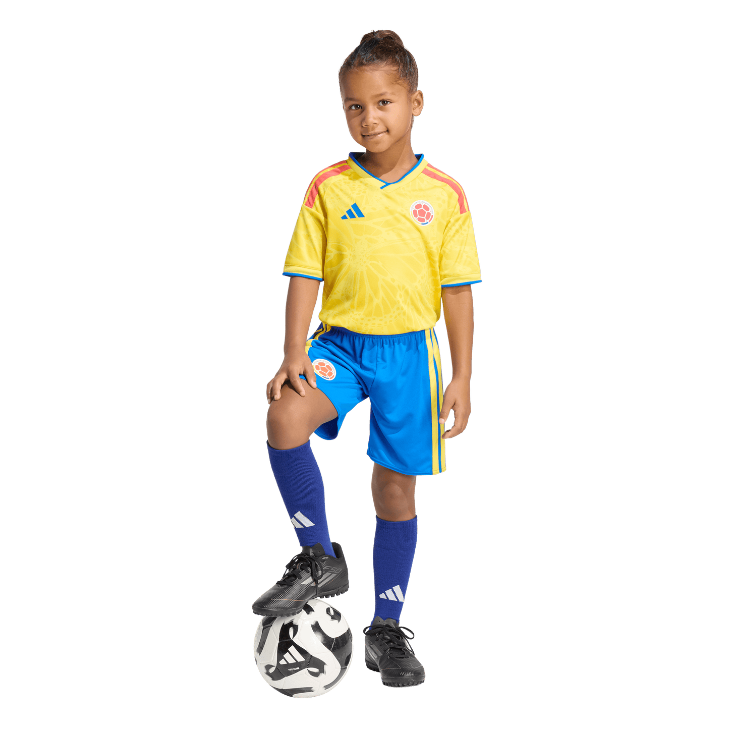 adidas Colombia 26 Home Mini Kit | Yellow / Royal Blue | Kid's