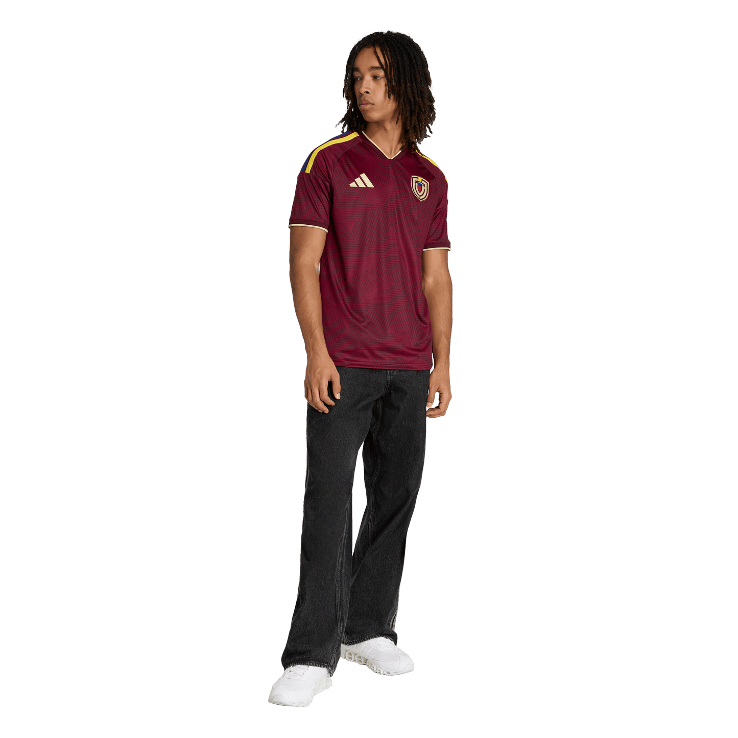 adidas Venezuela 26 Home Jersey | Team Coll Burgundy | Men's