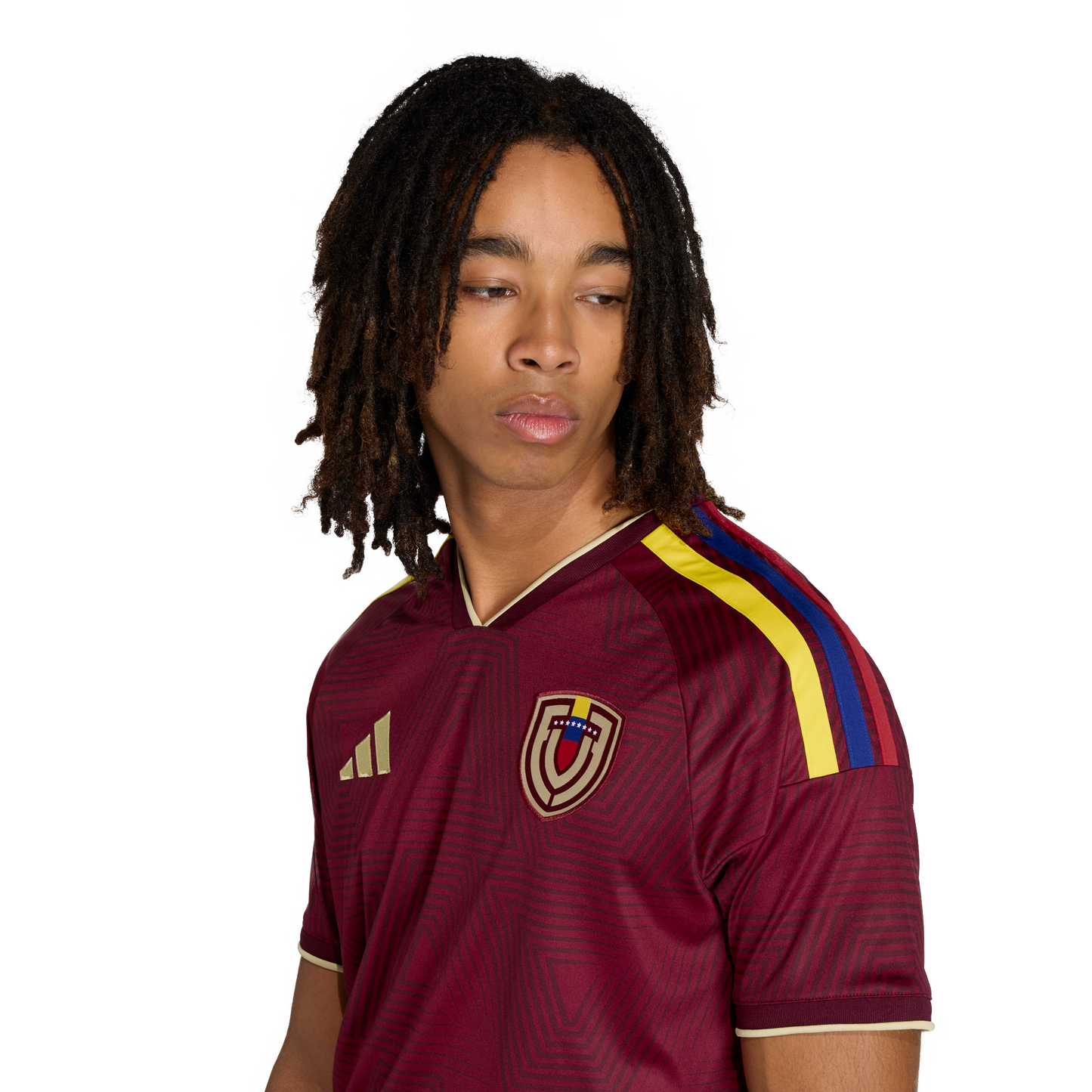 adidas Venezuela 26 Home Jersey | Team Coll Burgundy | Men's