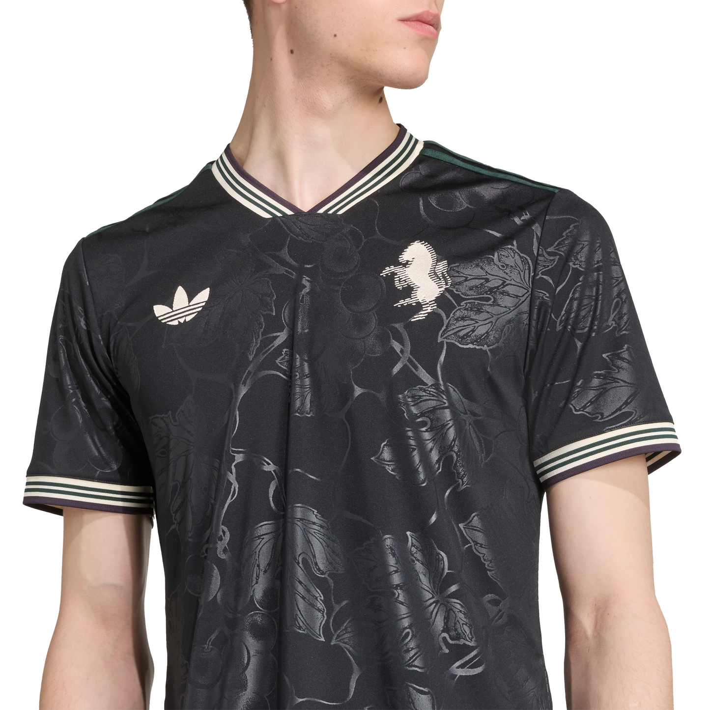 adidas JUVENTUS 25/26 THIRD Soccer Jersey | Black / Ecru Tint | Men's