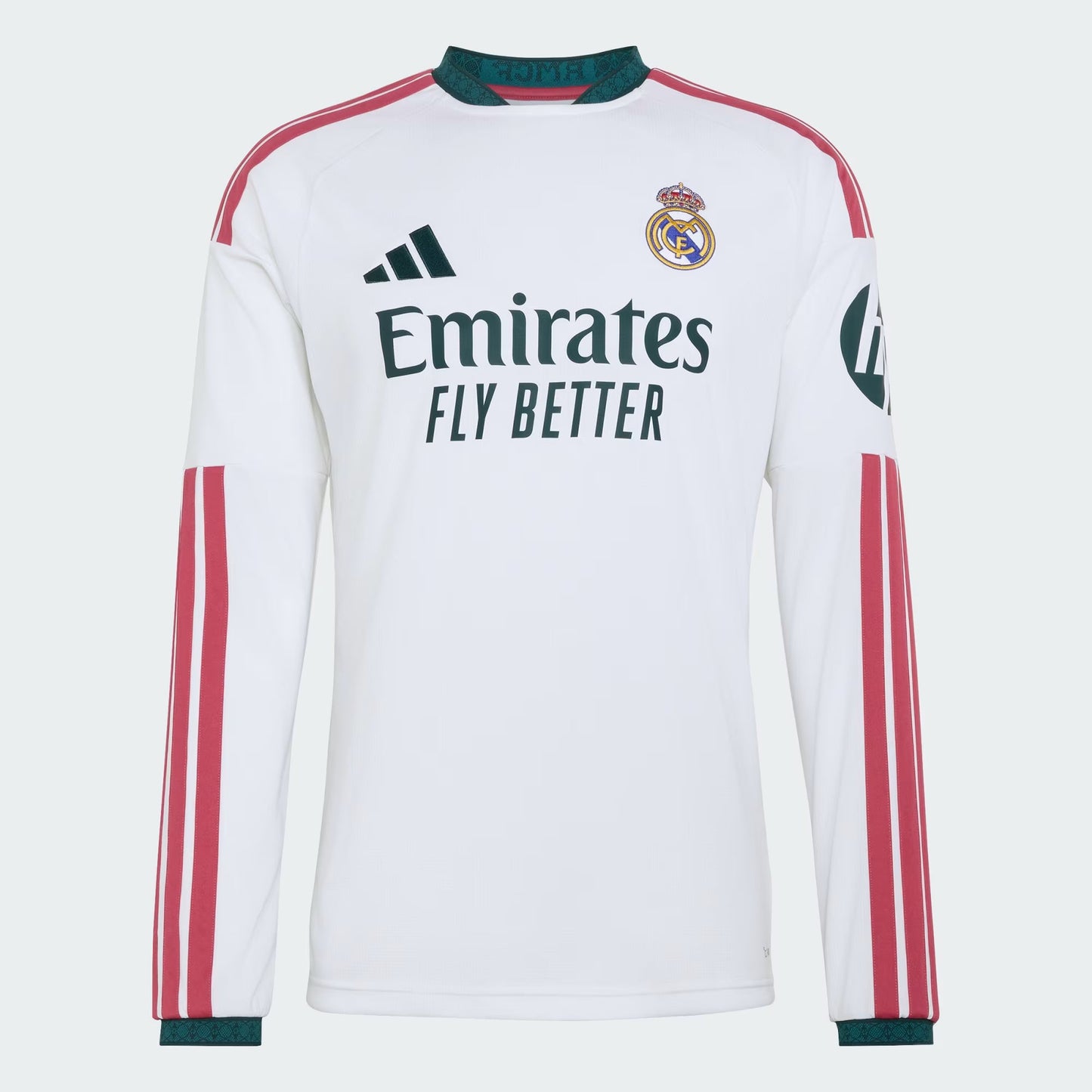 adidas Real Madrid 26/27 Home Jersey Long Sleeve Jersey | White | Men's