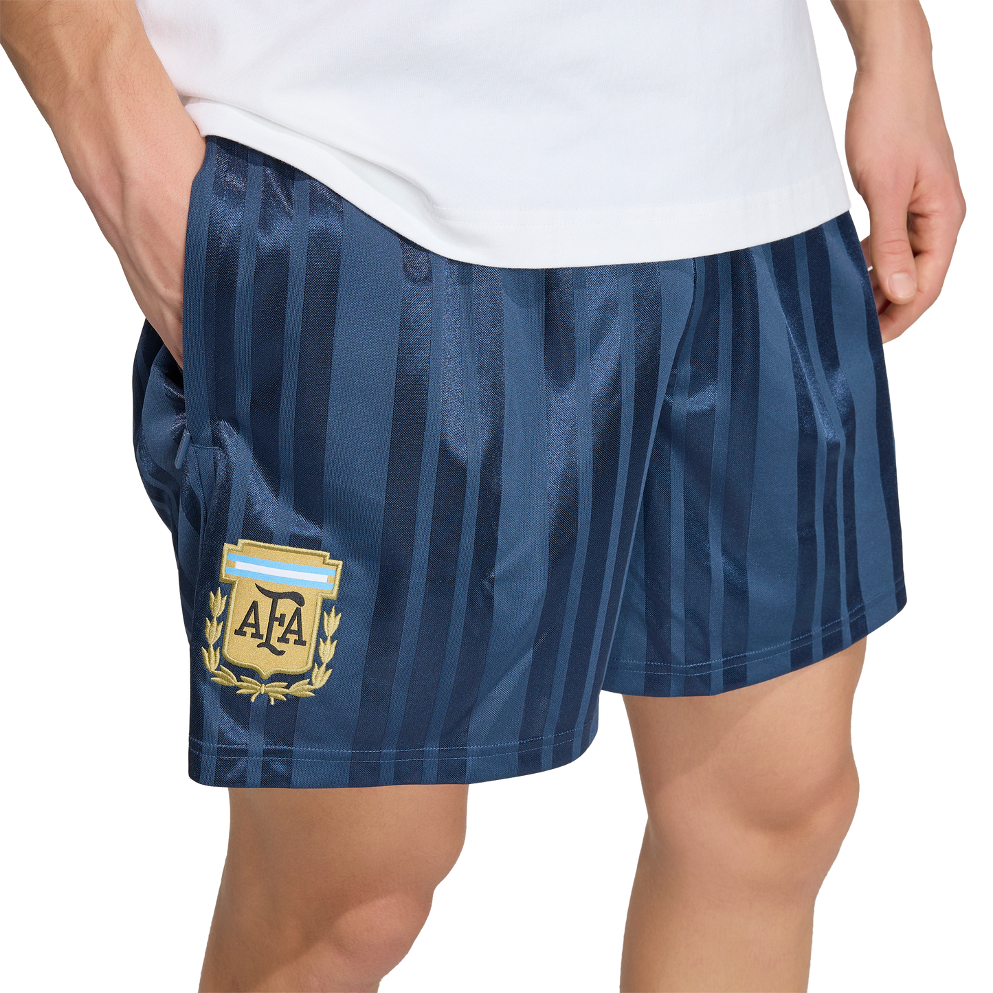 adidas Argentina 26 Equipment Shorts | Crew Navy Blue | Men's